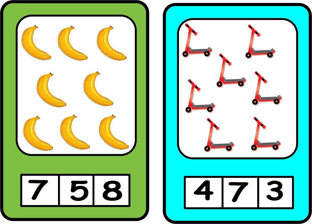 Подбери нужное число. Числовые карточки с предметами. Карточки с изображением количества предметов. Математические игры для детей. Соотношение количества предметов с цифрой.