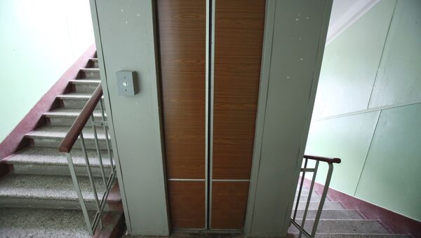 Лифт в одном из московских домов. Архивное фото