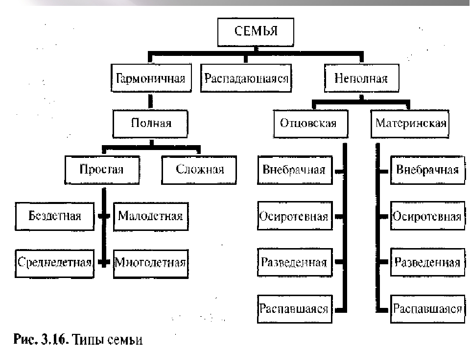 Виды семей 1. Виды семей схема. Классификация семьи по форме брака. Типы семьи классификация типов семей. Составьте схему типы семей.