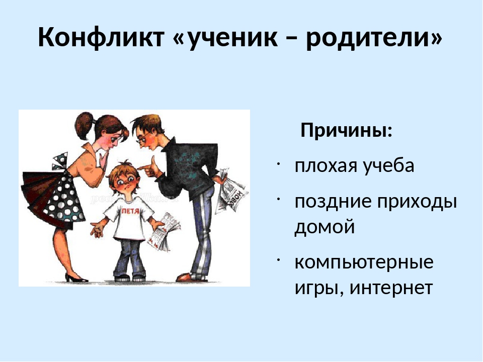 Взаимодействие учитель ученик родитель. Конфликт ученик родитель. Причины конфликтов ученик ученик. Конфликт «учитель — родитель ученика». Родители учеников конфликтную.