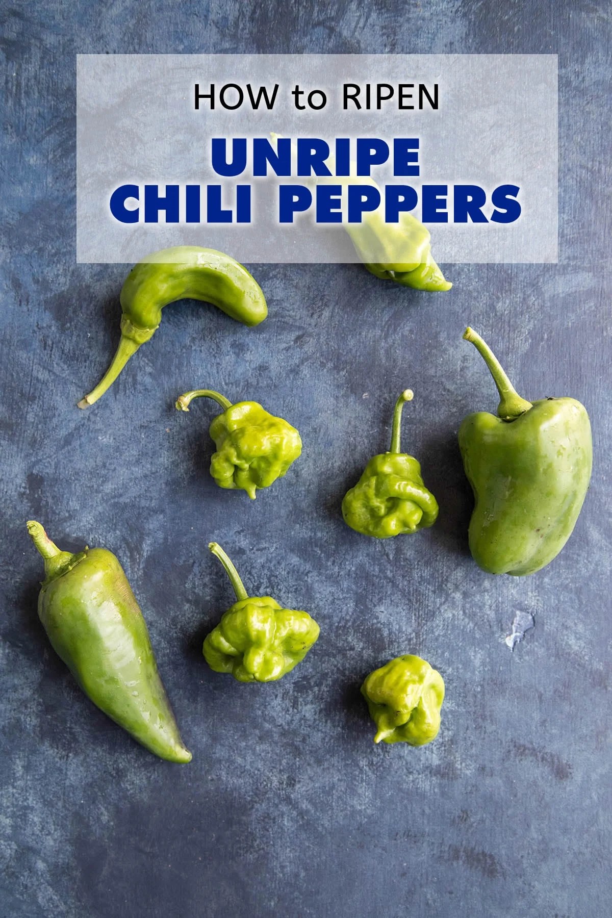 How to Ripen Unripe Peppers