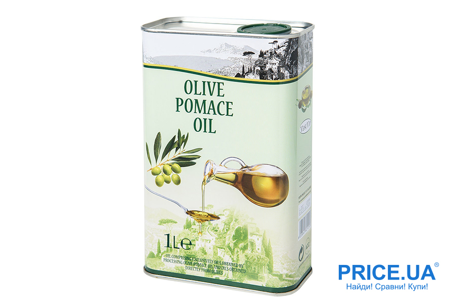 Оливковое масло: как выбрать для жарки? Olive-pomace oil