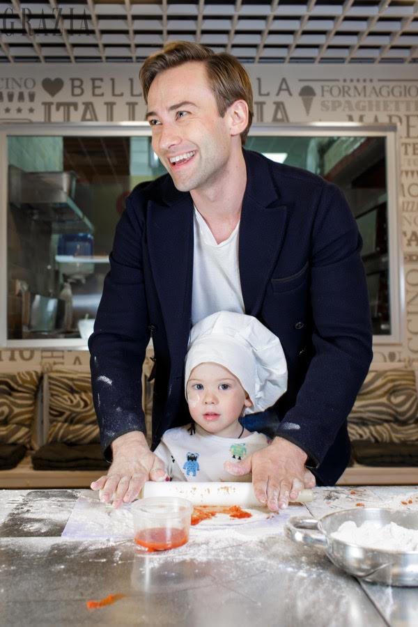 Дмитрий Шепелев с сыном